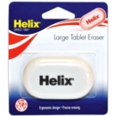 LARGE TABLET PENCIL ERASER, PVC Free, Helix, I/cd