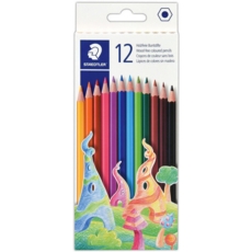 PENCIL,Coloured 12xFL H/pk Staedtler Bxd