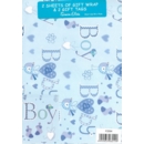 GIFT WRAP PACKETS,Baby Boy H/pk