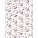 GIFT WRAP,Unicorns (Was 0.50)