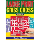 ACTIVITY BOOK,Crisscross Large Print,4 Asst.