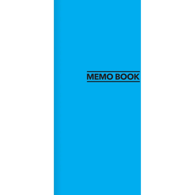 NOTEBOOK,Memo Book Bright 72pg,4 Asst 100 x 153mm CB734
