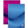 NOTEBOOK,Casebound A5 160pg Cool Waves               CB736
