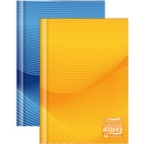 NOTEBOOK,Casebound A6 160pg Cool Waves