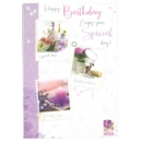 GREETING CARDS,Birthday 6's Pampering (Was 1.15)