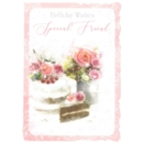 SPECIAL FRIEND CARDS, 6's Floral Cake (Was 1.15)
