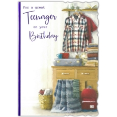 TEENAGER CARDS, 6's Bedroom