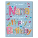 BIRTHDAY CARDS,Nana 6's Birds & Flowers (Was 1.99)