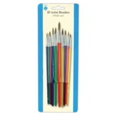 PAINT BRUSH,Artist Watercolour Natural Hair 10
