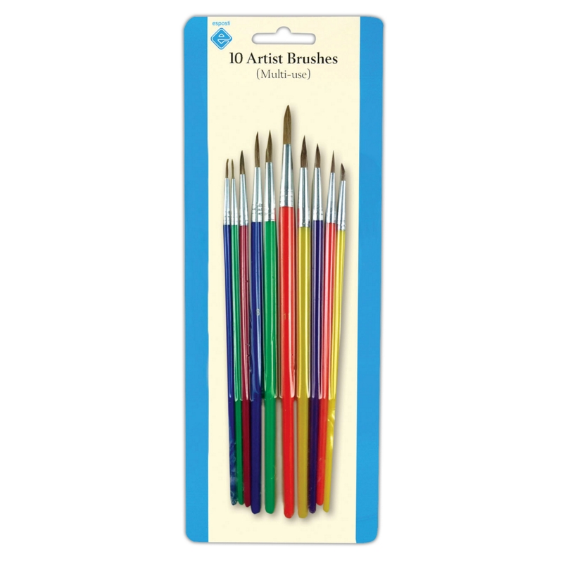 PAINT BRUSH,Artist Watercolour Natural Hair 10