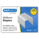 STAPLES,26/6 5000's Bxd Rapesco