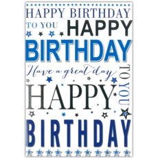 BIRTHDAY CARDS,6's Text