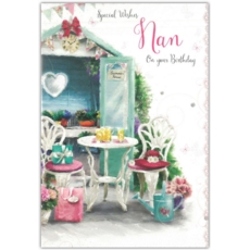 BIRTHDAY CARDS,Nan 6's Garden Drinks (Was 0.80)