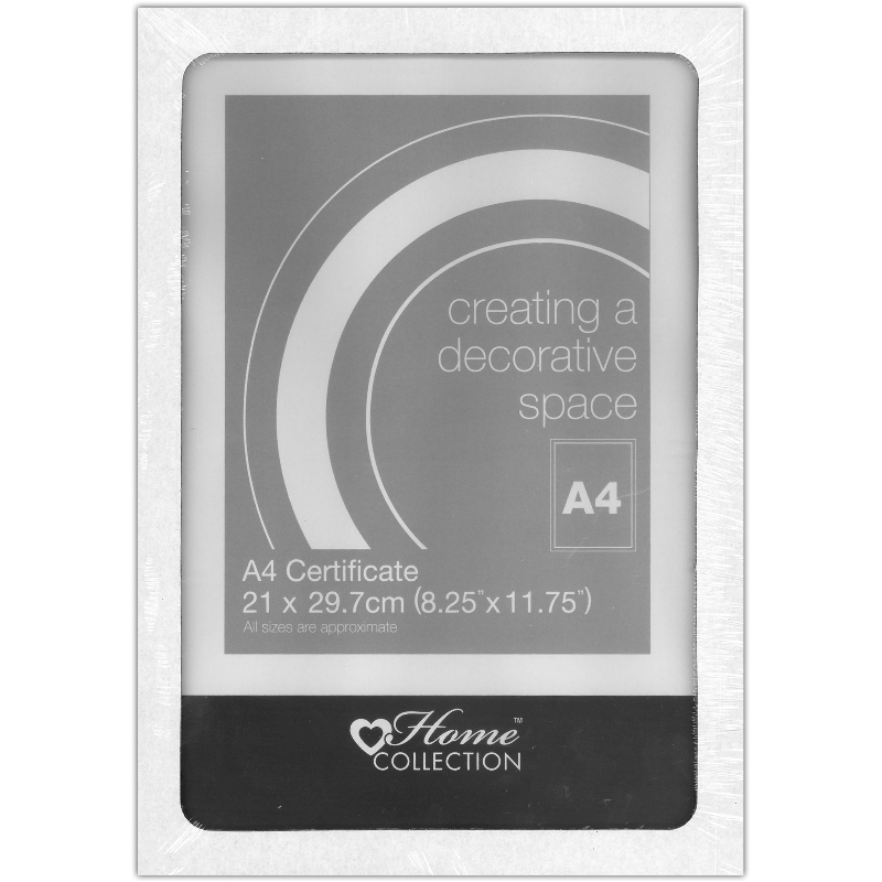 PHOTO FRAME, A4 Certificate Styrene (Not Glass) Clip Type