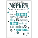 BIRTHDAY CARDS,Nephew 6's Text (Was 1.20)