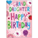 BIRTHDAY CARDS,Granddaughter Text & Treats