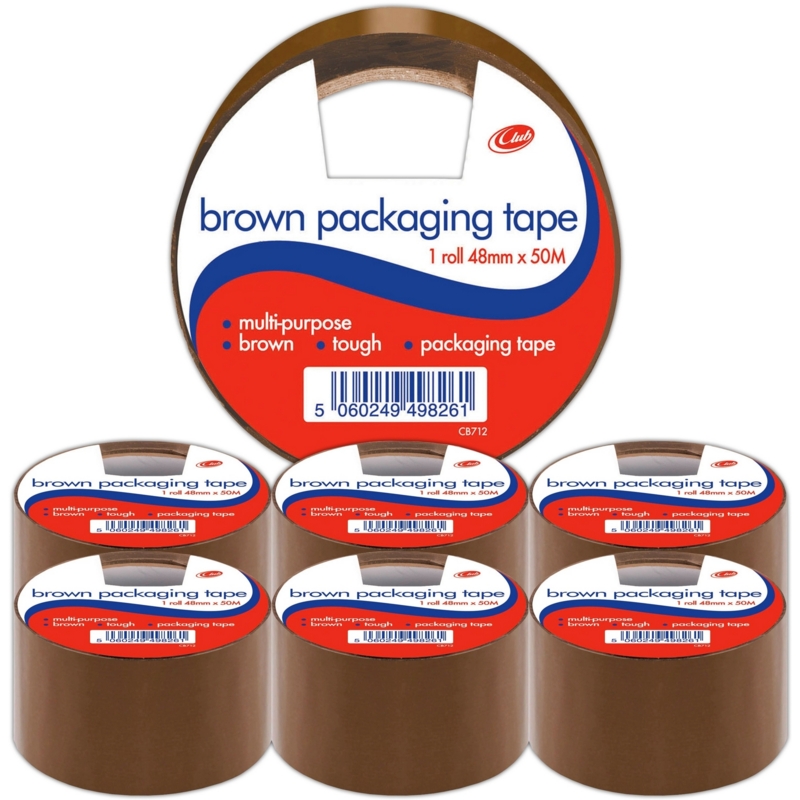 BUFF TAPE,Poly/Prop 48x50 (Club)