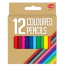 PENCIL,Coloured 12 x Half Length, Bxd Club H/pk CB510