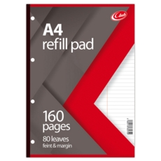 REFILL PAD,A4 Ft.& M CLUB 160 page 80lv