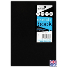 FIELD SKETCH BOOK,A5,40pg 140gsm Cartridge Paper,Silvine