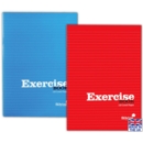 EXERCISE BOOK,A4 Red & Blue Soft Cover 120pg