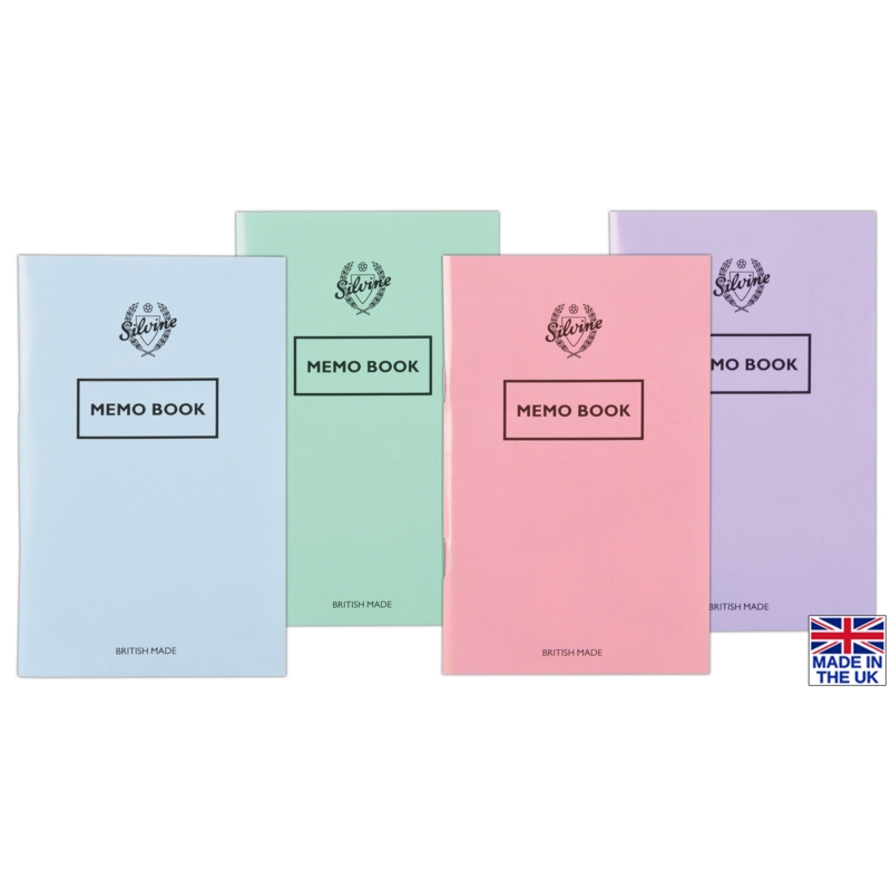 NOTEBOOK,Memo Book Pastel 4 Asst.CDU