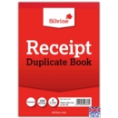 RECEIPT BOOK,Gummed 100's 105x146mm (Silvine)