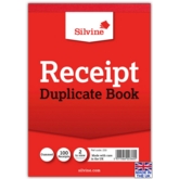 RECEIPT BOOK,Gummed 100