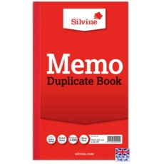 DUPLICATE BOOK,Feint 8.25x5/206x125mm (Silvine)