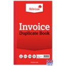DUPLICATE BOOK,Invoice 8.25x5/206x125mm (Silvine)