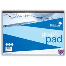 GRAPH PAD,1-5-10mm.A3 50 lv Silvine