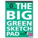 SKETCH BOOK, The Big Green, Recycled 237x312mm 40 Sheets.