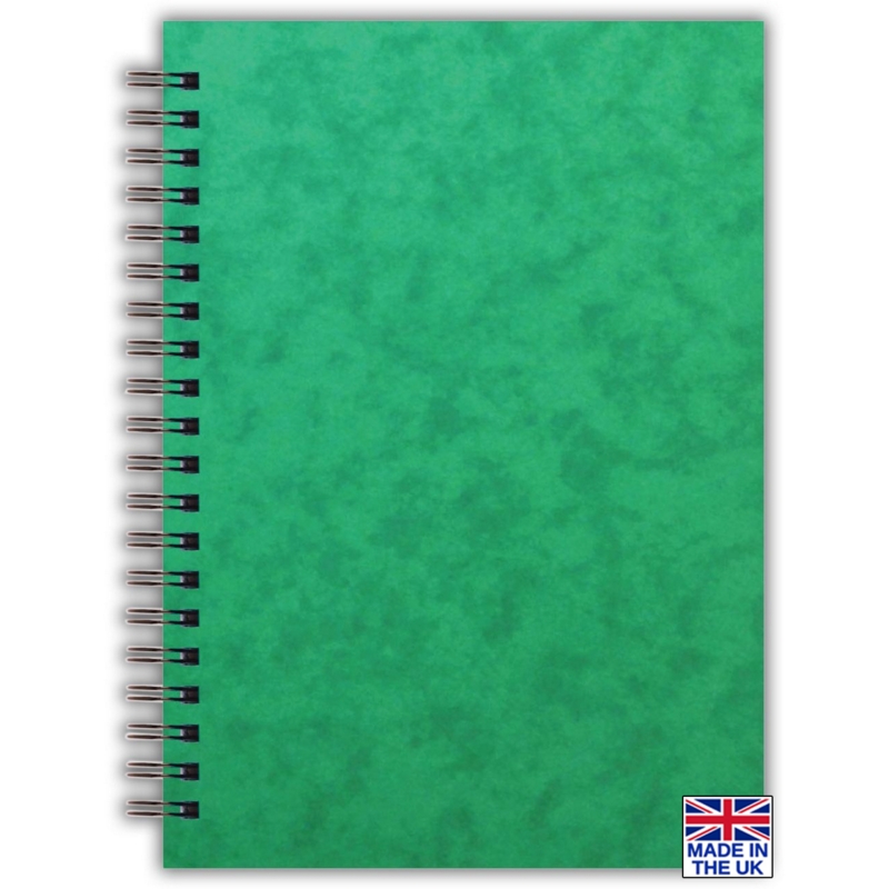 NOTEBOOK,Spiral/Stiff Cover A6 100lv (Silvine)