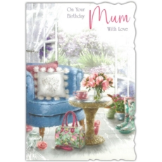 BIRTHDAY CARDS,Mum 6's Summer House (Was 1.15)