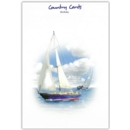 GREETING CARDS,Birthday 6's Sailing