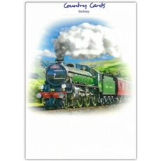 GREETING CARDS,Birthday 6's Steam Train