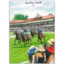 GREETING CARDS,Blank 6's Horse Racing