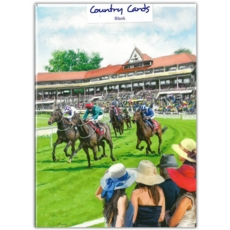 BLANK CARDS,6's Horse Racing