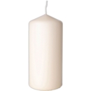 CANDLE,Pillar White 15 x 7cm 62 Hour BurnTime