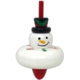 SPINNING TOP, CHRISTMAS, Wooden, 2 Asst.  in CDU