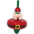 SPINNING TOP, CHRISTMAS, Wooden, 2 Asst.  in CDU