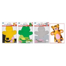 HAND PUPPETS,Felt 3 Assorted