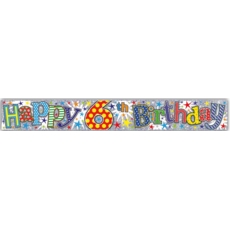 BANNER,Age 6 Boy
