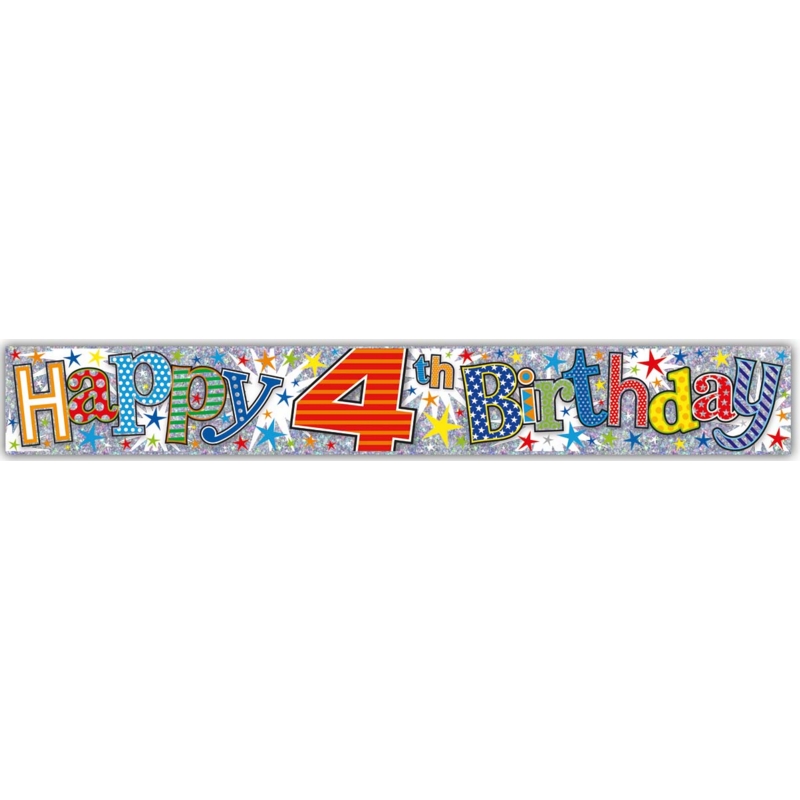BANNER,Age 4 Boy