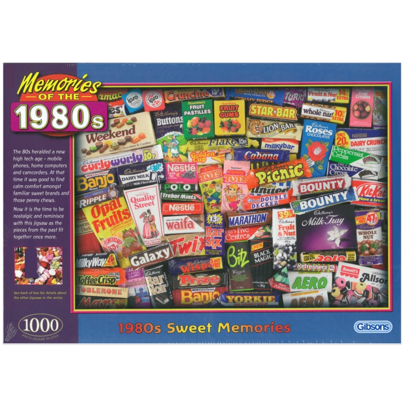 JIGSAW,1000pc.1980s Sweet Memories (Gibson)
