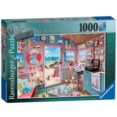 JIGSAW,1000pc.My Haven No.7; The Beach Hut (Ravensburger)