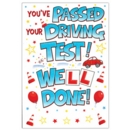 GREETING CARDS,Driving Test Pass Male 6's Text
