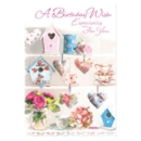 BIRTHDAY CARDS,6's Bird Houses & Floral