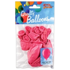 BALLOONS,Shiny Pink 15's 12"