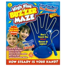 HIGH FIVE BUZZER MAZE GAME, 2 x AAA Batt.not included Bxd.